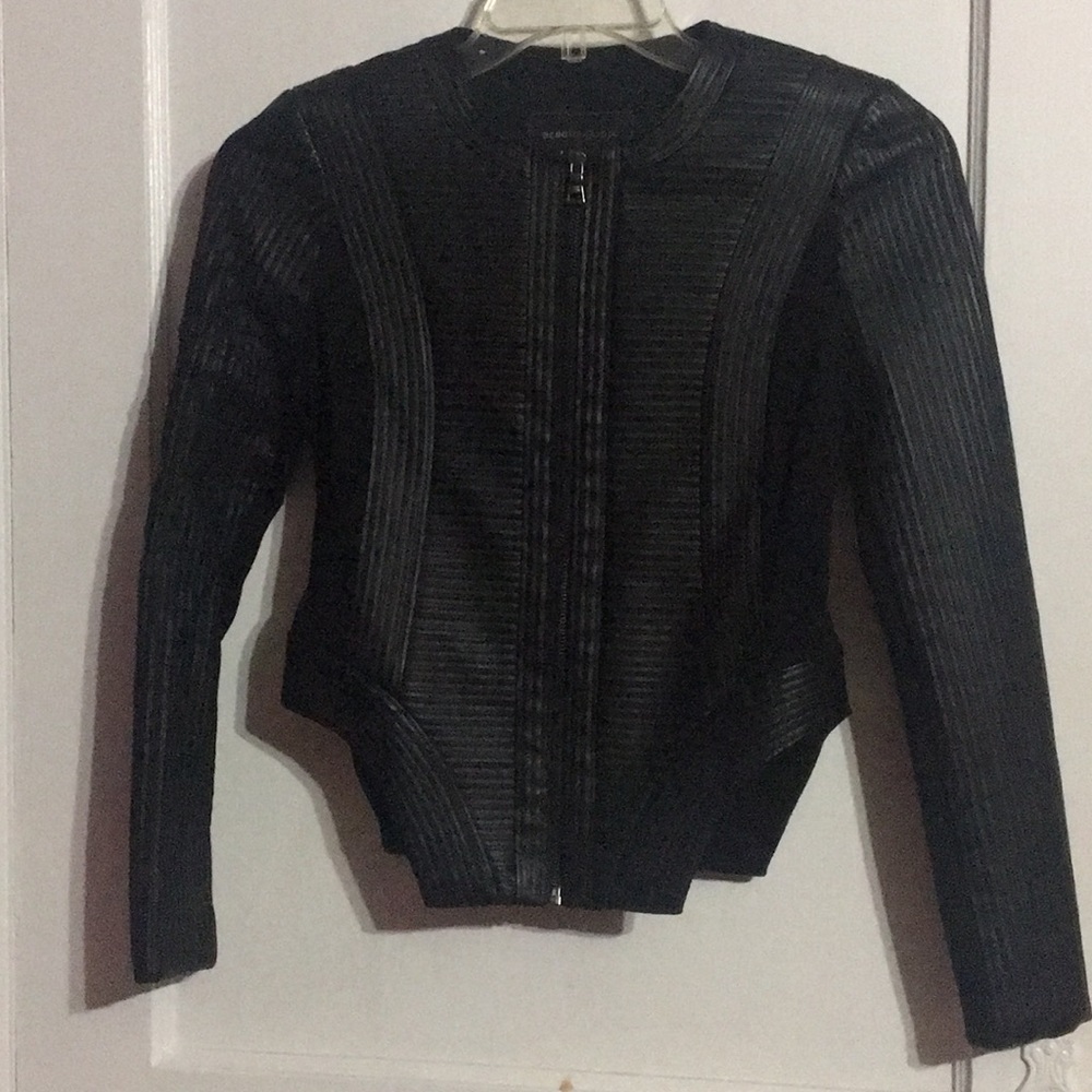 BCBG biker jacket